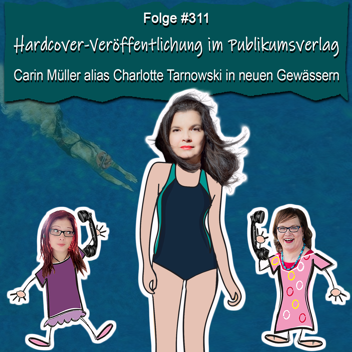 Hardcover-Veröffentlichung im Publikumsverlag: Carin Müller alias Charlotte Tarnowski in neuen Gewässern