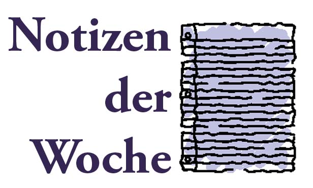 Notizen der Woche 5
