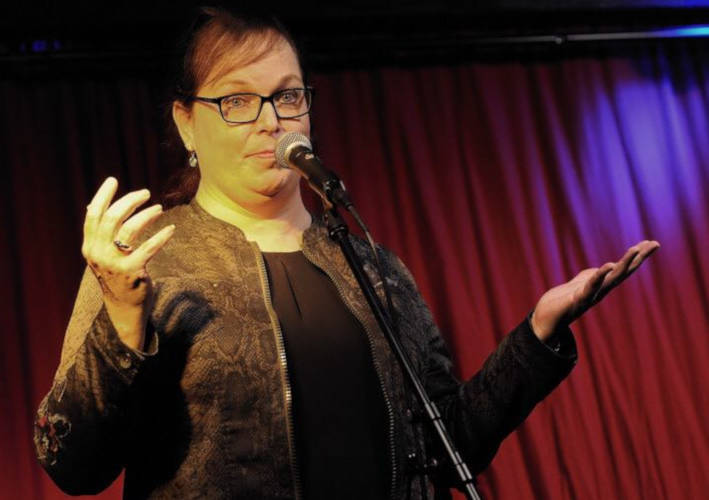 Vera Nentwich in Aktion