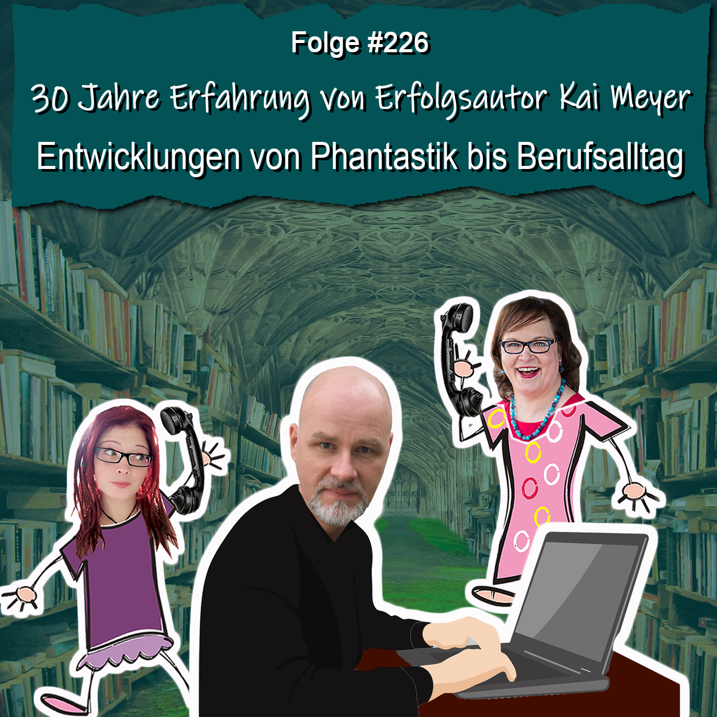 DZVDT 226 - 30 Jahre Erfahrung von Erfolgsautor Kai Meyer: Entwicklungen von Phantastik bis Berufsalltag