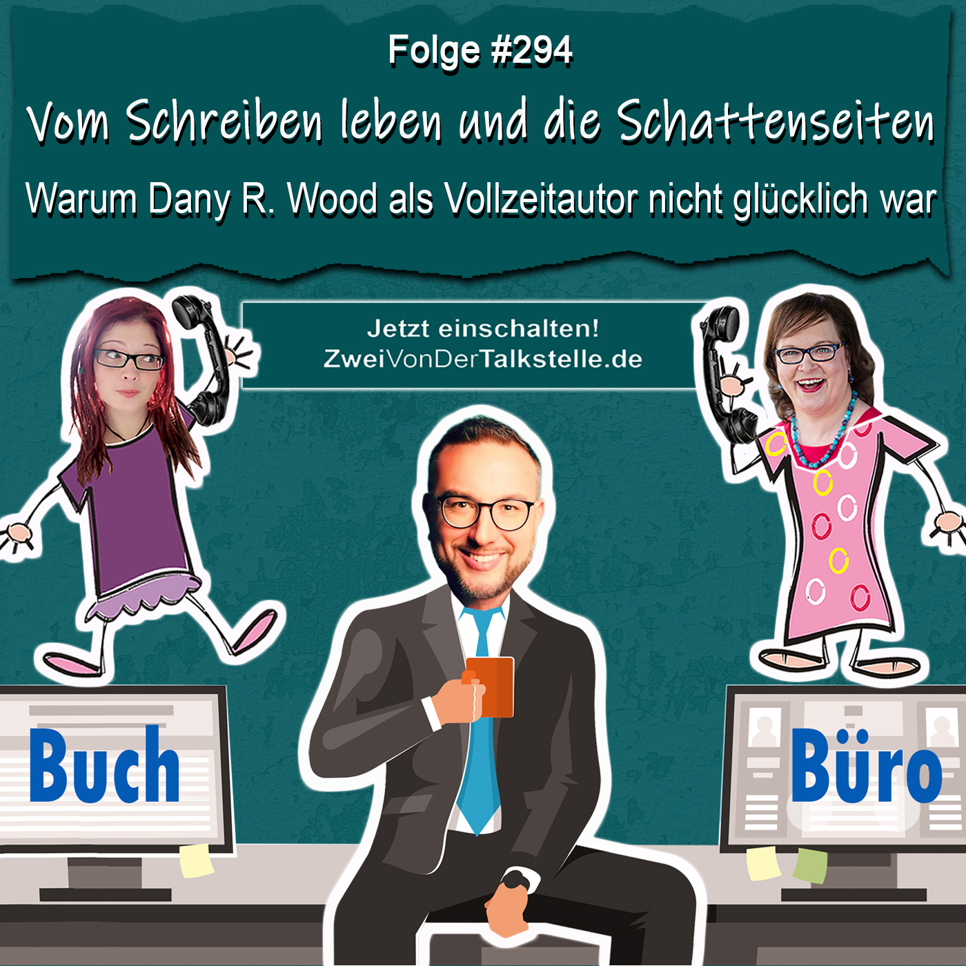 Vom Schreiben leben und die Schattenseiten: Warum Dany R. Wood als Vollzeitautor nicht glücklich war